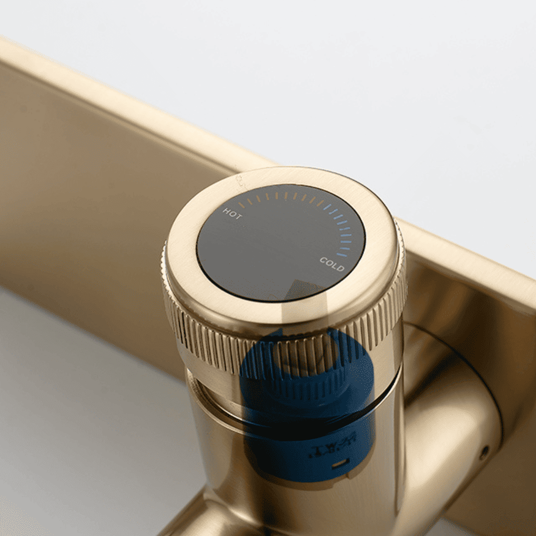 Misturador Monocomando Bica Baixa para Lavabo Linear com cascata direcional