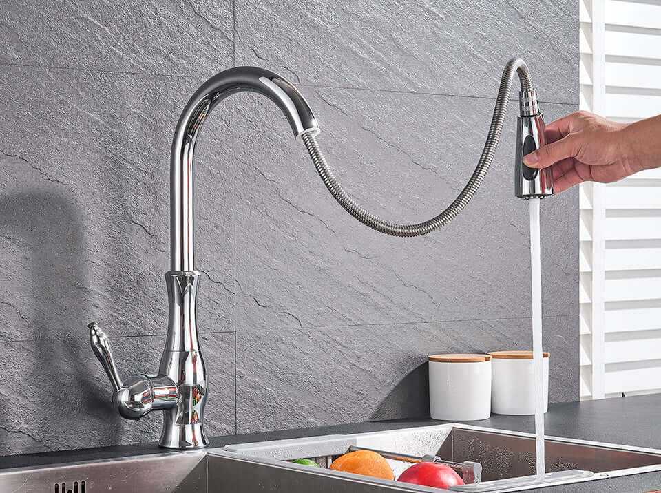 Torneira Cozinha Gourmet Extensiva - Monocomando Neoclássico Neopearl