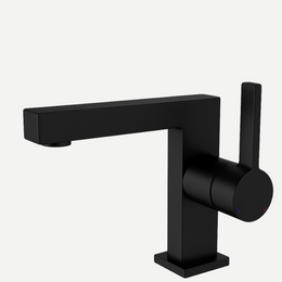 Torneira Monocomando bica baixa Linea para lavabo  - Design Geométrico