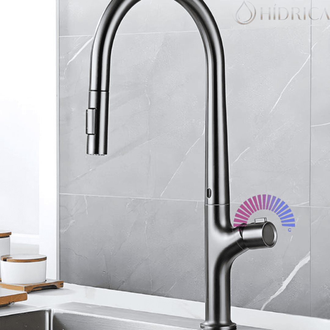 Torneira para Cozinha Extensível Frazzo de Acionamento Touch