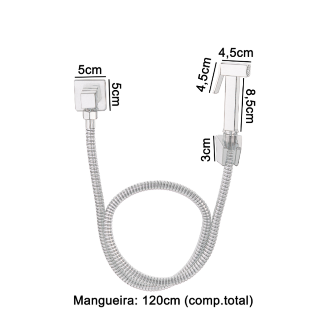 Desviador para Ducha higiênica Monocomando Paris Square