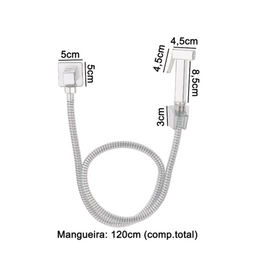 Desviador para Ducha higiênica Monocomando Paris Square