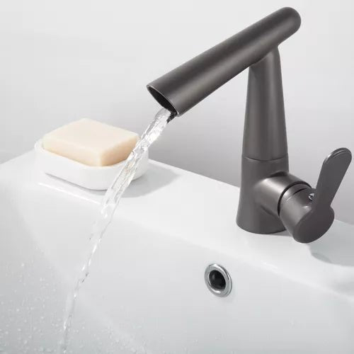 Torneira para Banheiro com Bica Giratória - Monocomando Italiano Linha Aurora