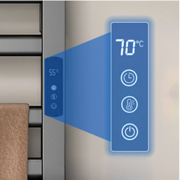 Toalheiro Térmico Elétrico Hídrica Lux Heat