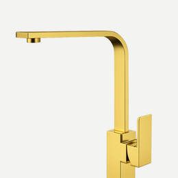 Torneira para Cozinha Monocomando Quadratta Luxe com Misturador