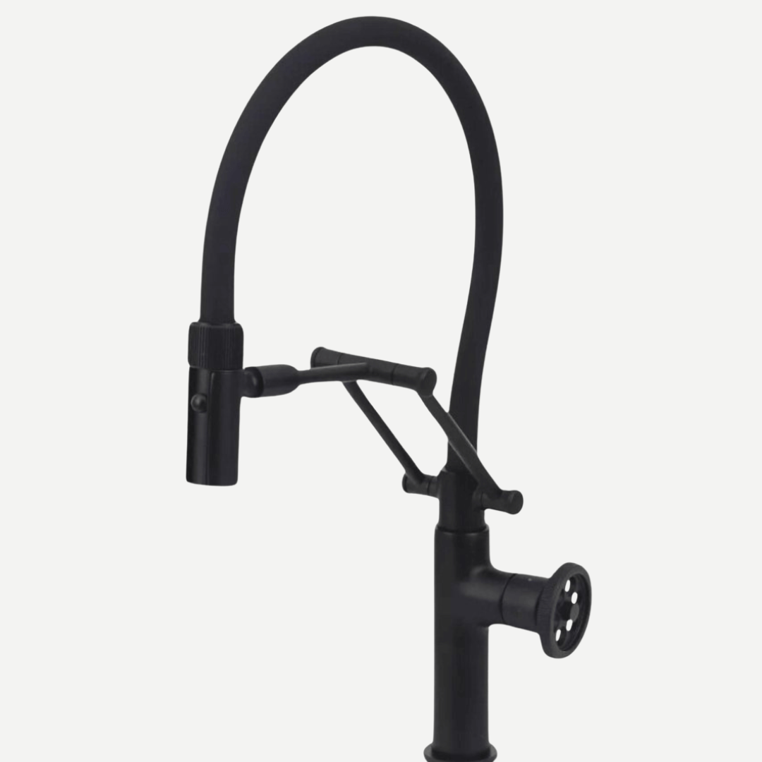 Misturador Monocomando Gourmet com suporte articulado Industrial Detroid