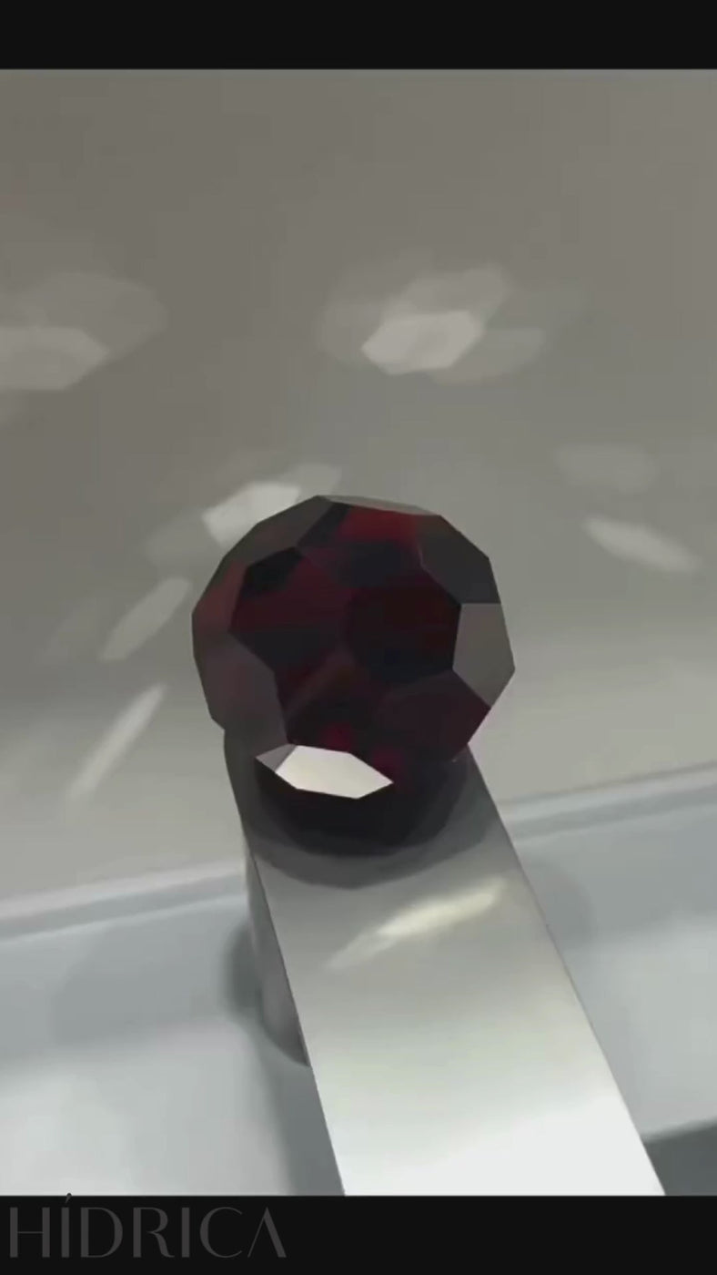 Torneira Monocomando Bica Baixa para banheiro Crystal Noir