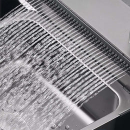 Cuba Smart 1.0 - Aço Inox 304  - Torneira Embutida Monocomando + Dispenser de Sabão + Lava copos