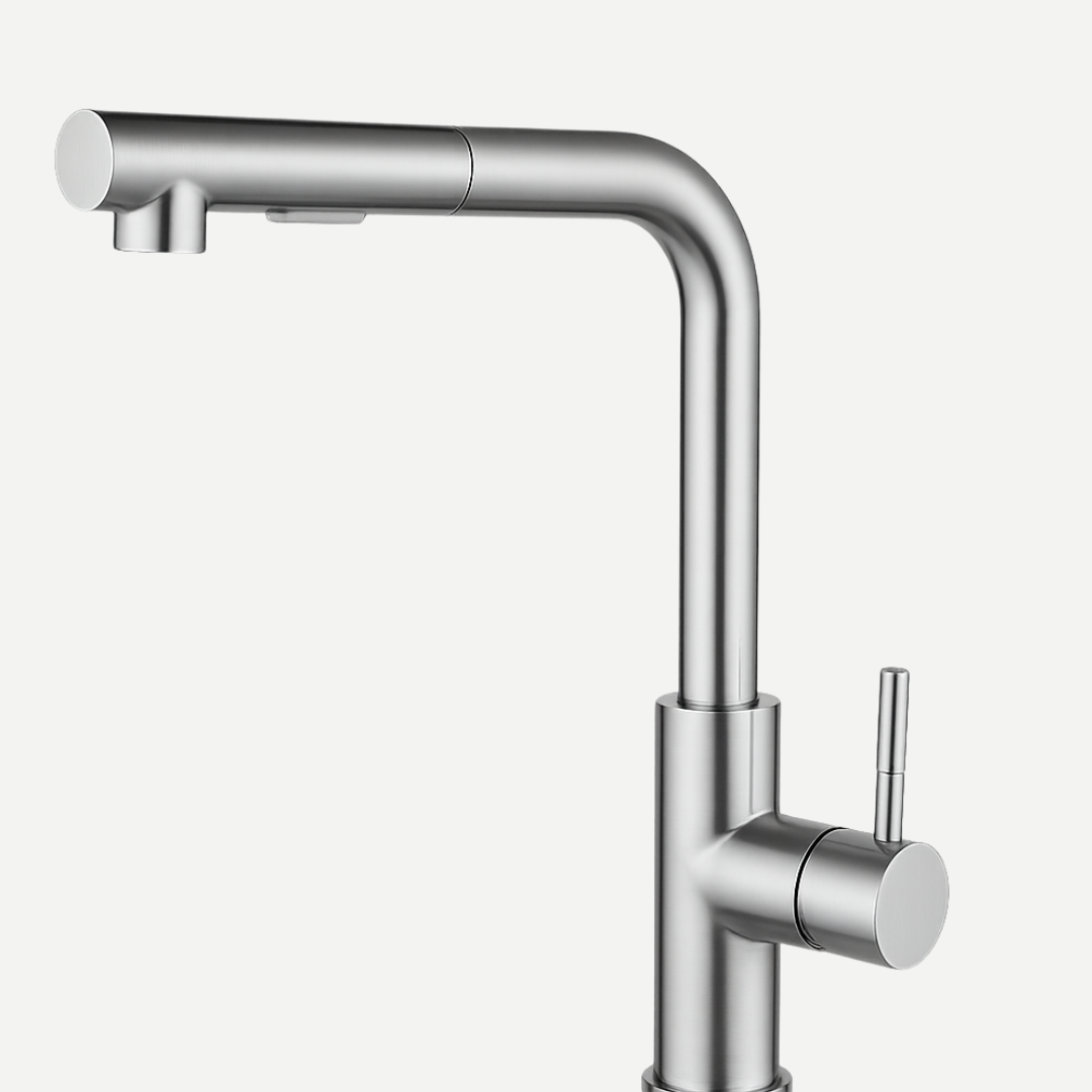Torneira de Cozinha Gourmet Extensível - Monocomando com 2 Jatos