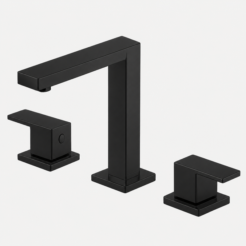 Misturador Duplo Comando Madrid para Lavabo - Inox