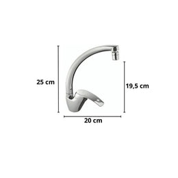 Torneira para Cozinha Monocomando Dray