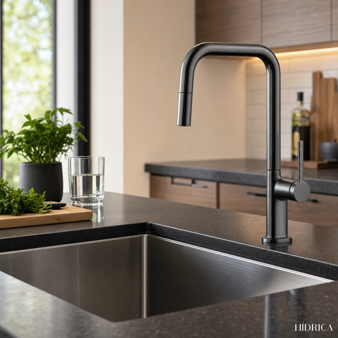 Misturador Monocomando Cozinha Gourmet Boolean