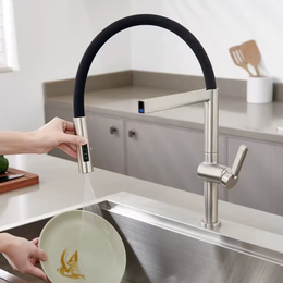 Torneira Monocomando Gourmet Flexível com imã Arqline