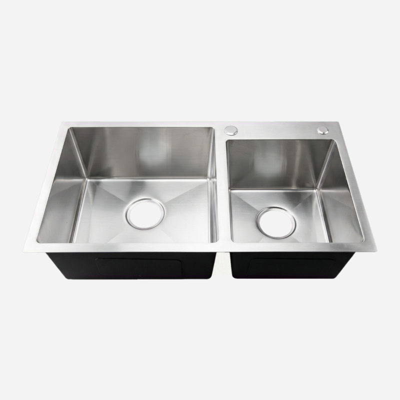 Cuba Dupla Square 78X43 Inox 304 Escovada