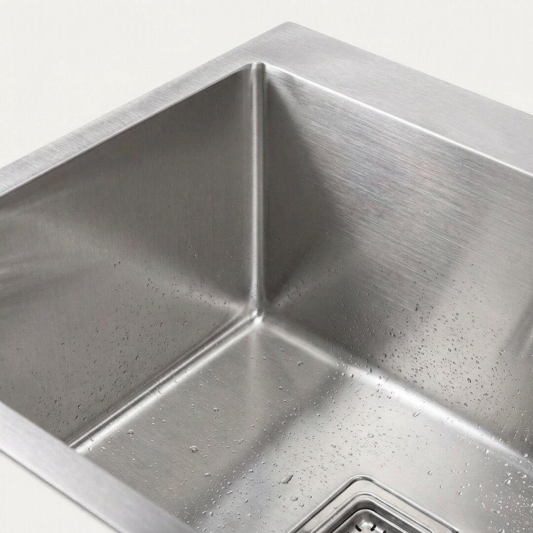 Cuba Gourmet Square 44x44 Escovada Inox 304