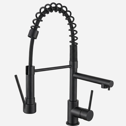 Torneira Gourmet bica dupla para Cozinha monocomando Artisan