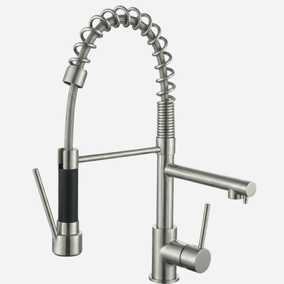 Torneira Gourmet bica dupla para Cozinha monocomando Artisan