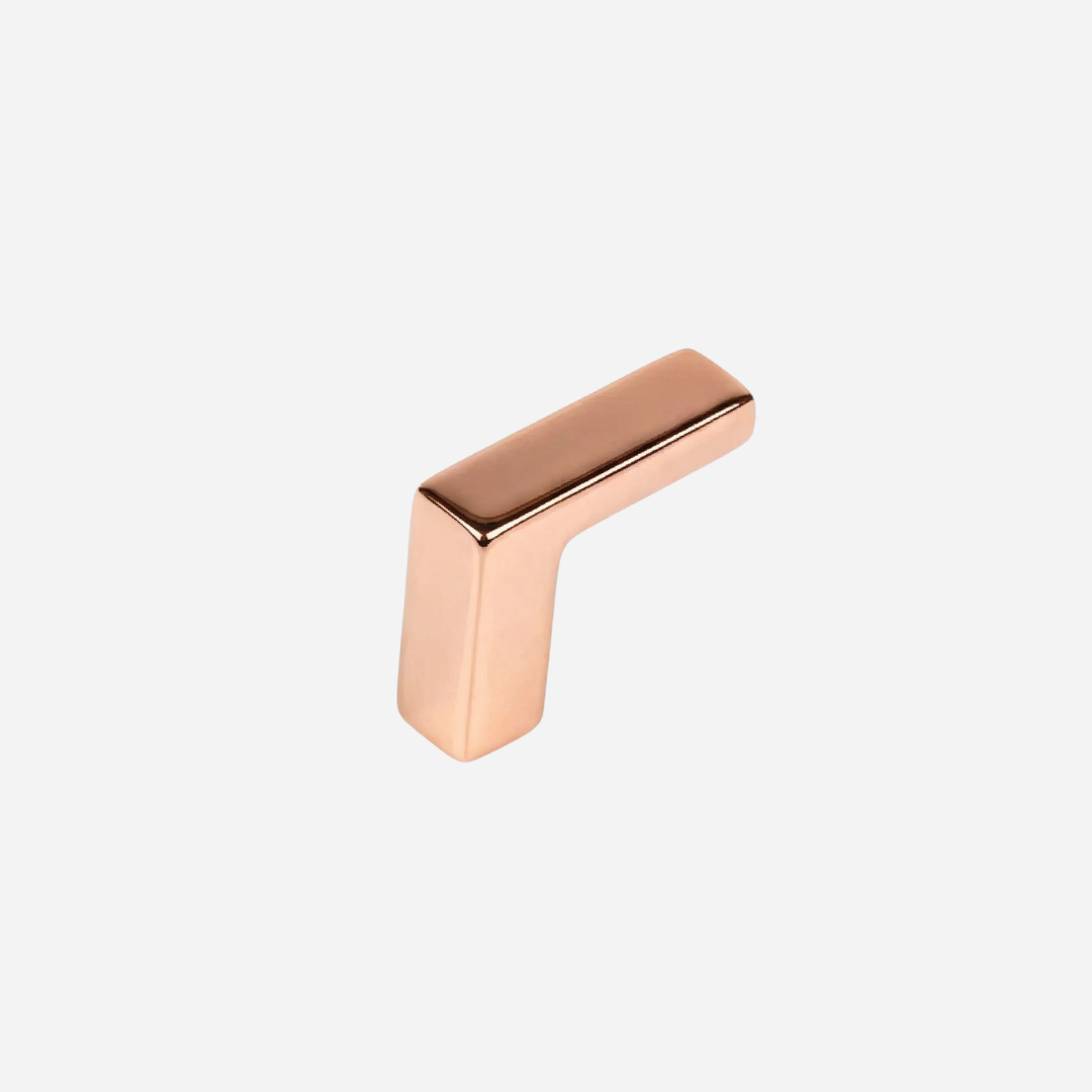 Puxador para móvel quadrado Linha Edge