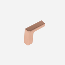 Puxador para móvel quadrado Linha Edge