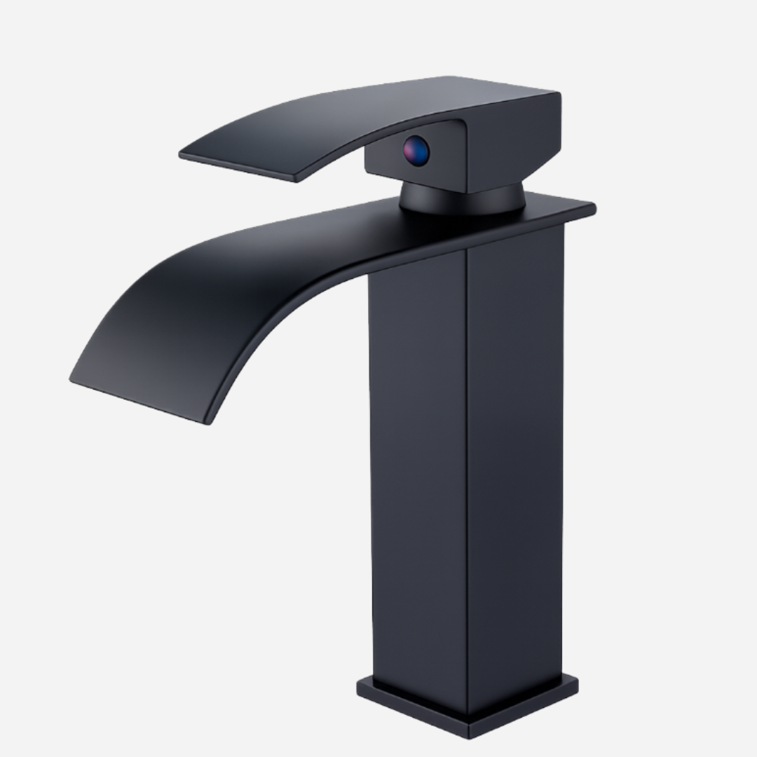 Torneira Monocomando bica alta/baixa para banheiro Cascata Square