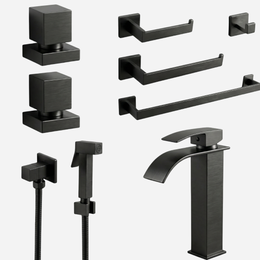 Kit Reforma Square para Banheiro com 8 Peças