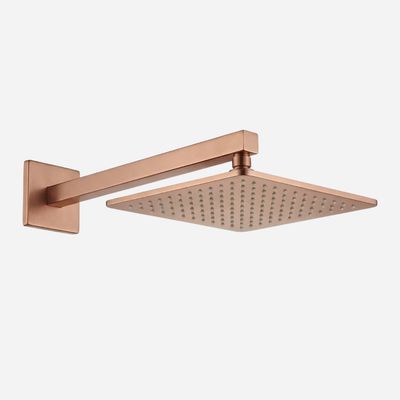 Ducha de parede Inox 304 Eleganza Square