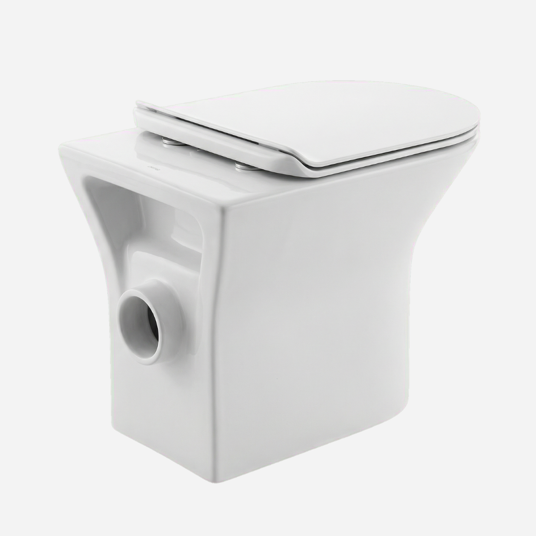 Kit Vaso sanitário Round com assento soft close
