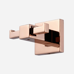 Cabide Duplo Square Inox 304