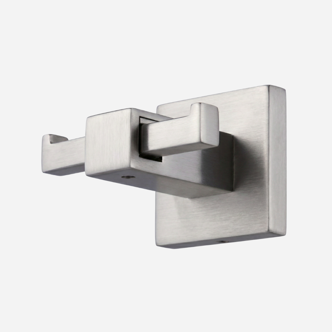 Cabide Duplo Square Inox 304