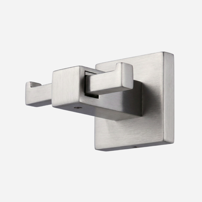 Cabide Duplo Square Inox 304