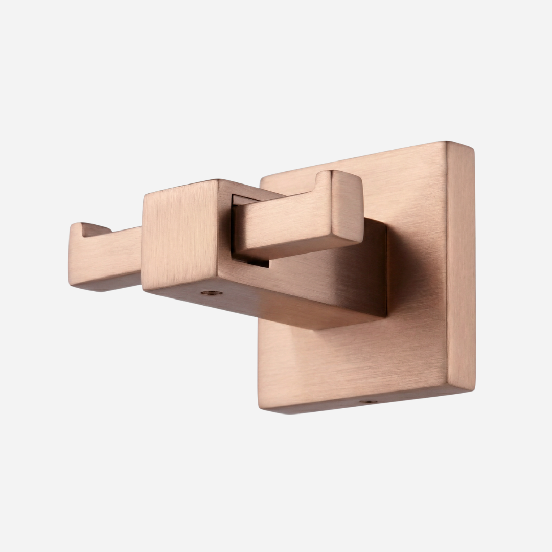 Cabide Duplo Square Inox 304