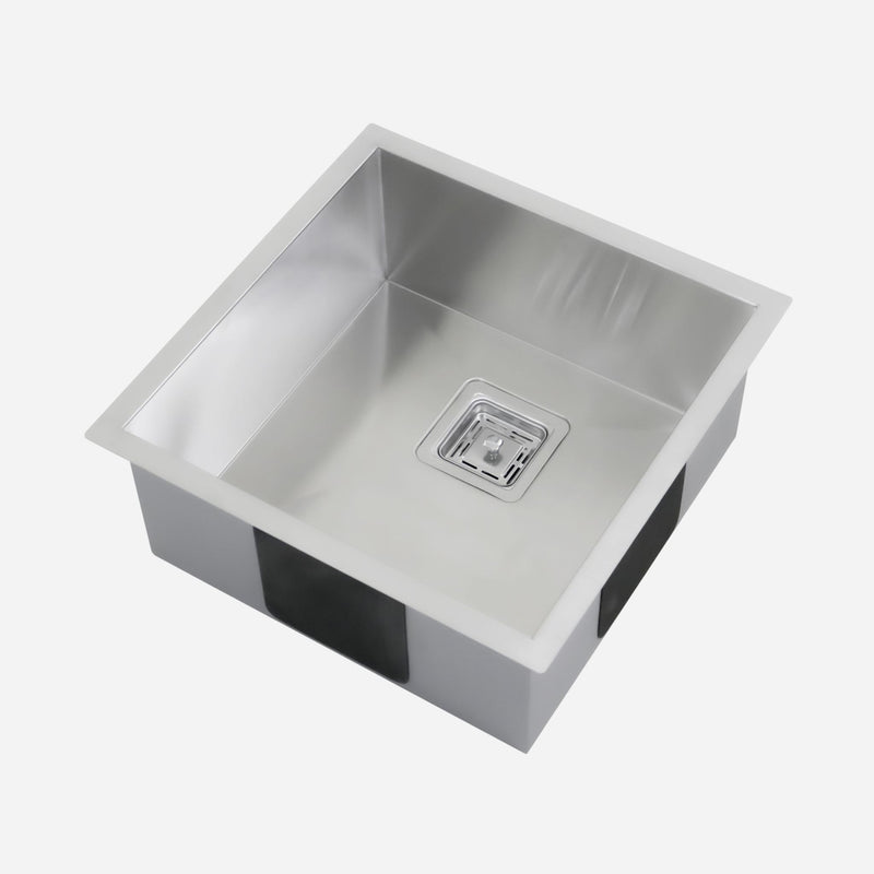 Cuba Inox Lux 400 para Cozinha 40×40 Aço Escovado