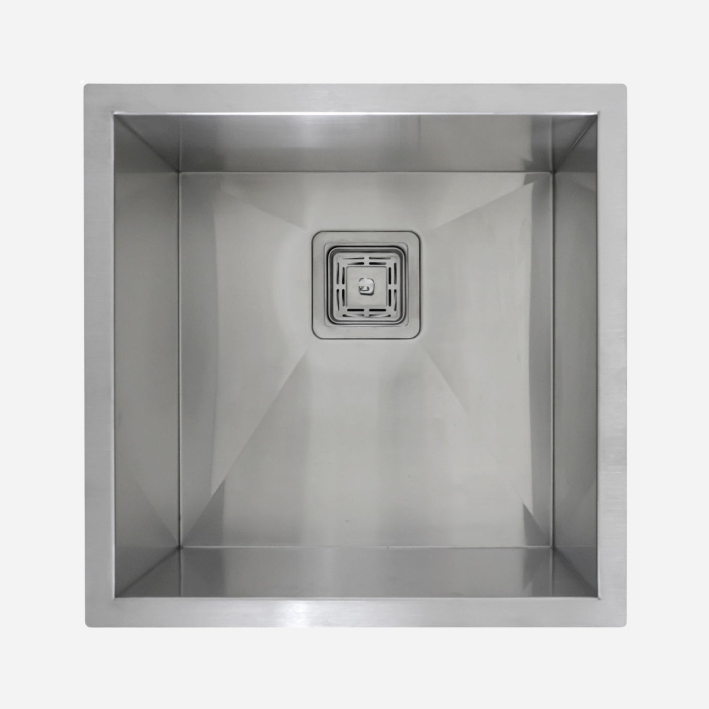 Cuba Inox Lux 400 para Cozinha 40×40 Aço Escovado
