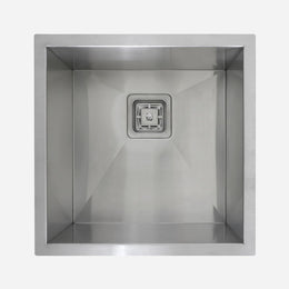 Cuba Inox Lux 400 para Cozinha 40×40 Aço Escovado