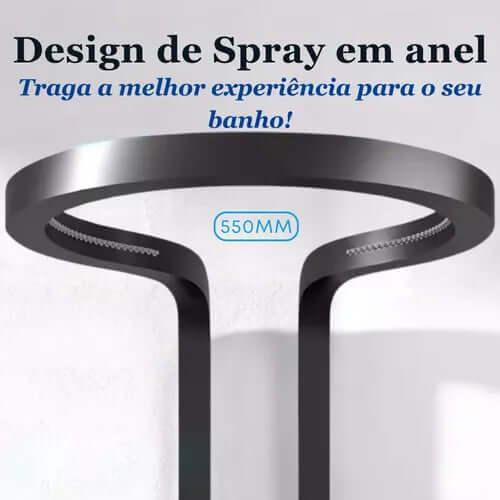 Ducha Modular de parede com Hidromassagem e ultra-jato Hídrica