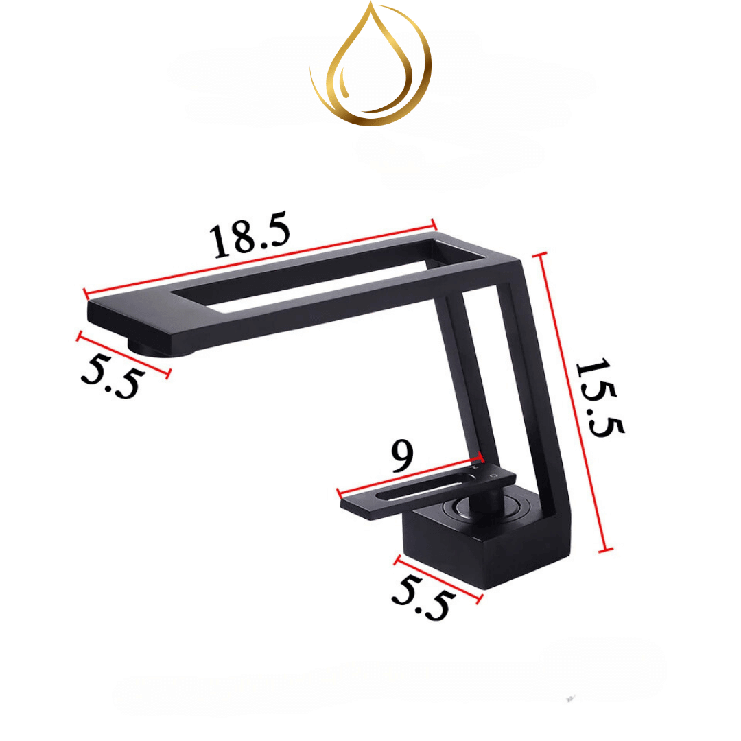 Torneira Monocomando de Bancada Illusione - Design Contemporâneo Hídrica