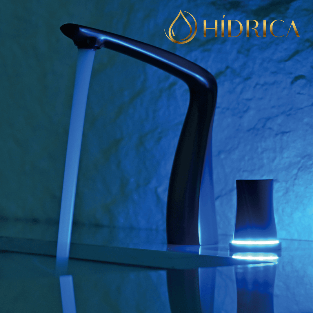 Torneira Monocomando para Lavabo LuxuryLed - Design Moderno HIDRICA