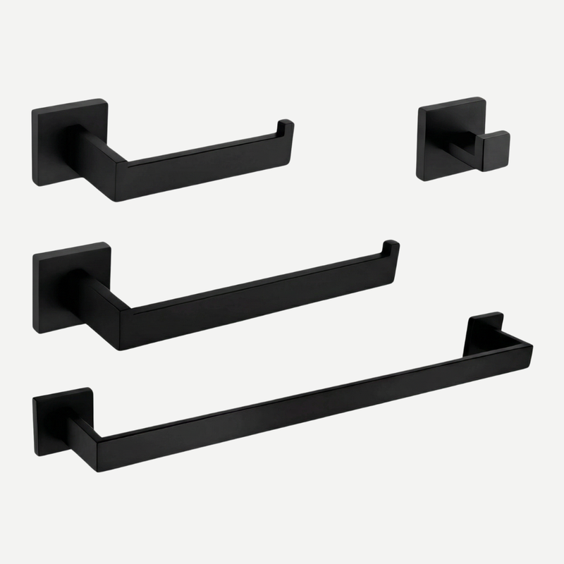 Kit Completo de Penduradores para Banheiro Vienna - Aço inox 304