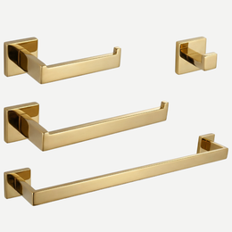 Kit Completo de Penduradores para Banheiro Vienna - Aço inox 304