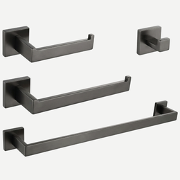 Kit Completo de Penduradores para Banheiro Vienna - Aço inox 304