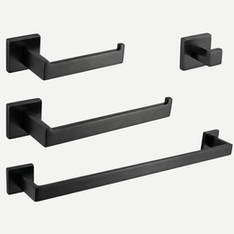 Kit Completo de Penduradores para Banheiro Vienna - Aço inox 304