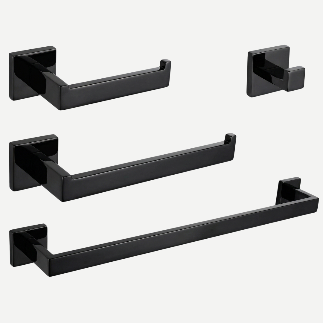 Kit Completo de Penduradores para Banheiro Vienna - Aço inox 304