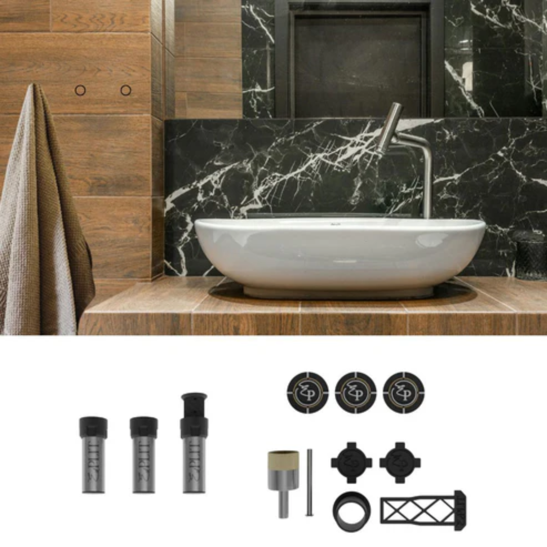 Conjunto de Porta Toalhas Oculto Edplit
