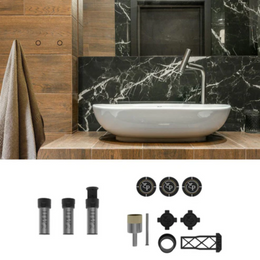 Conjunto de Porta Toalhas Oculto Edplit