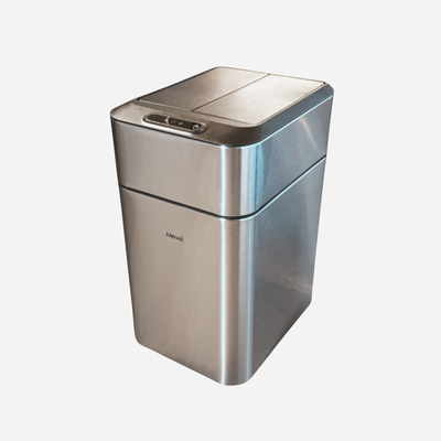 Lixeira Lux com Sensor e Balde Removível 11l Inox