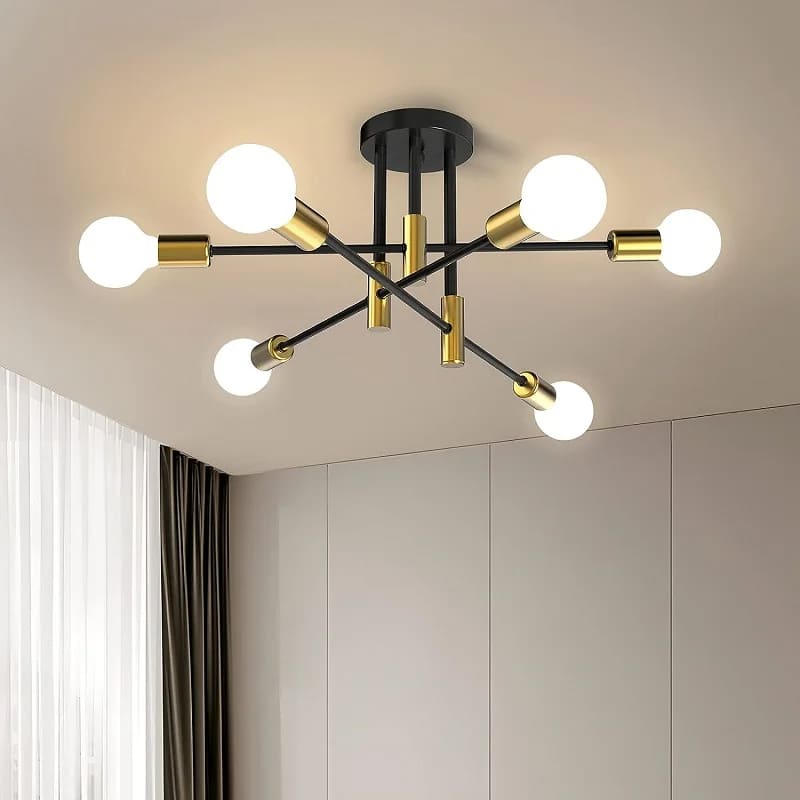 Lustre Contemporâneo Lumière Hídrica - Design e Sofisticação Hídrica