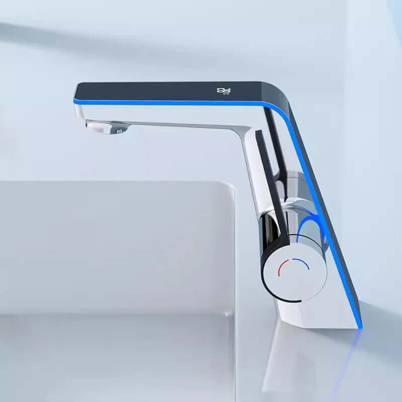 Torneira Monocomando Para Lavabo NeoLux com Display digital de temperatura