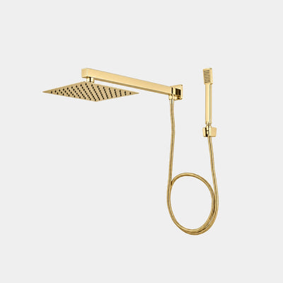 Chuveiro de parede com desviador Eleganza Square