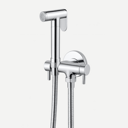 Kit Completo Ducha Higiênica Rústica com derivação para caixa acoplada - 100% Inox 304
