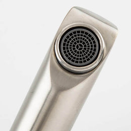 Torneira Lander para Banheiro em Aço Inox - Bica Baixa Água Fria